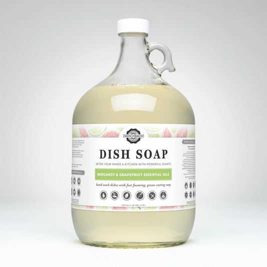 Dish Soap, Grapefruit/Bergamot, Sulfate Free - Soft on Skin (681)