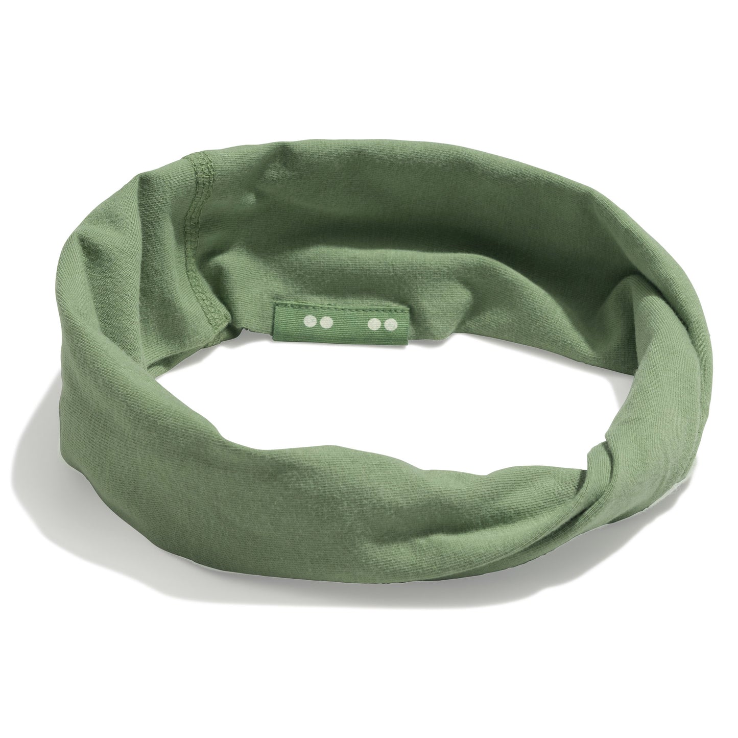 Headband, Organic Twist, Watercress Green