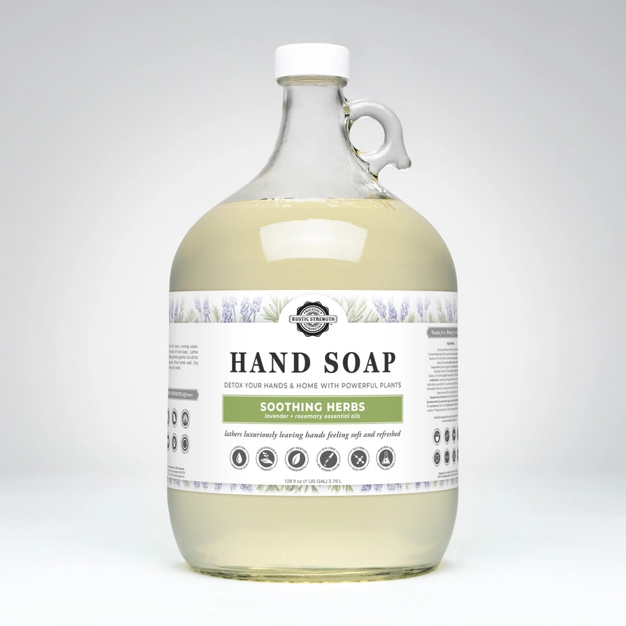 Hand Soap, Non-Drying Care, Rosemary/Lavender (578)