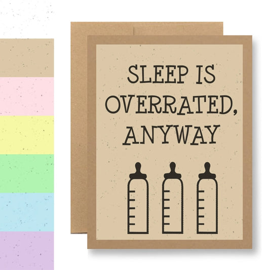 Plantable Greeting Card - Sleep is Overrated