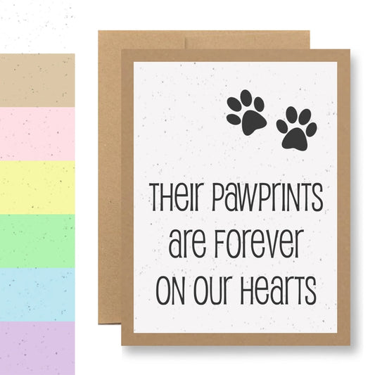 Plantable Greeting Card - Forever On Our Hearts