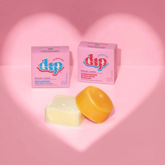 Shampoo Bar for Every Day, Color Safe, Rosewater & Jasmine, Mini