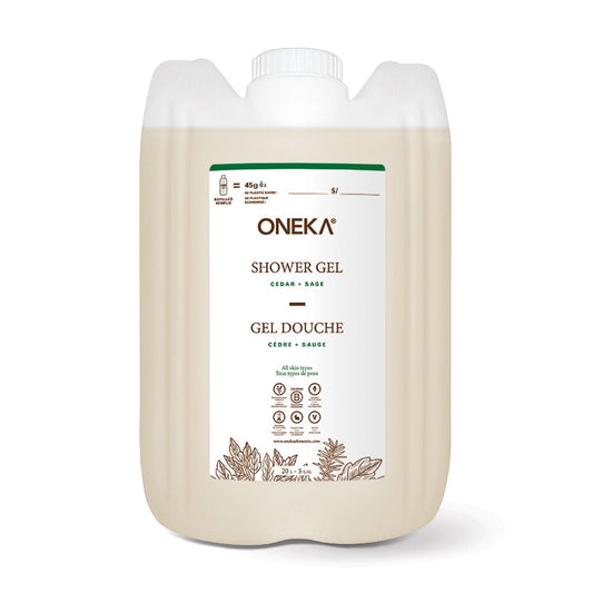 Oneka Hand and Body Wash, Cedar and Sage (554)