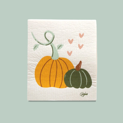 Swedish Dishcloth, Pumpkin, Goldilocks Goods