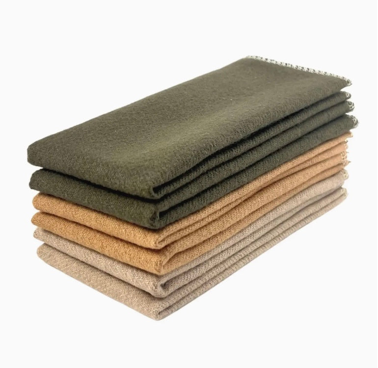 Organic Brushed Cotton Napkins