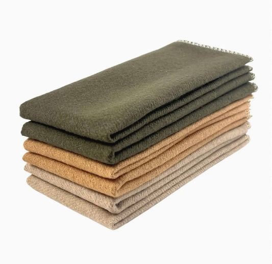 Organic Brushed Cotton Napkins