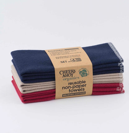 Organic Brushed Cotton Napkins