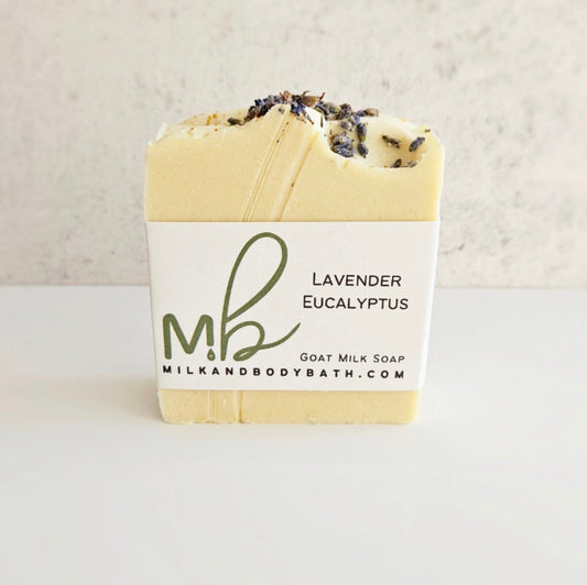 Lavender Eucalyptus Goat Milk Soap