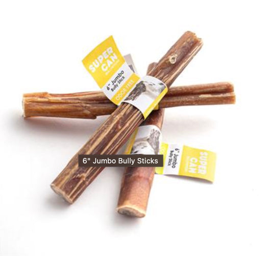 6" Jumbo Bully Sticks