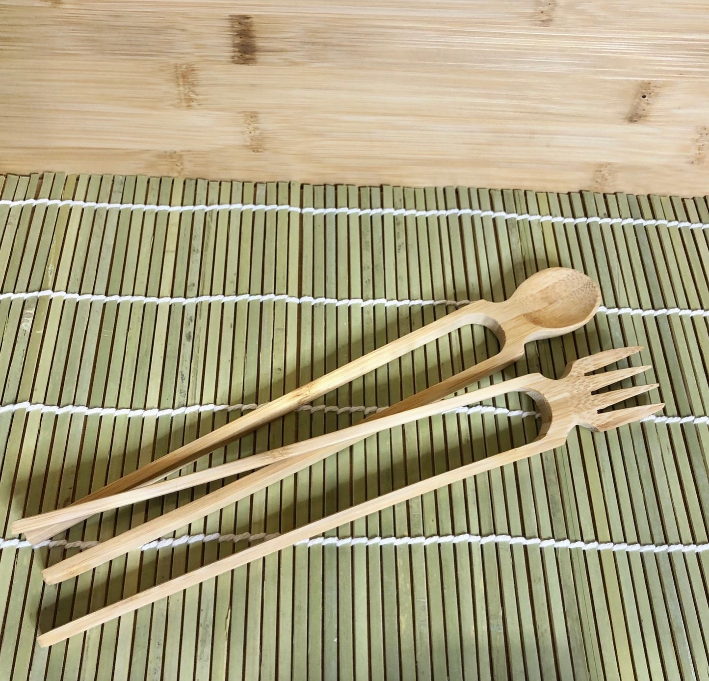 Bamboo Chopstick Trainer, w/ Fork End