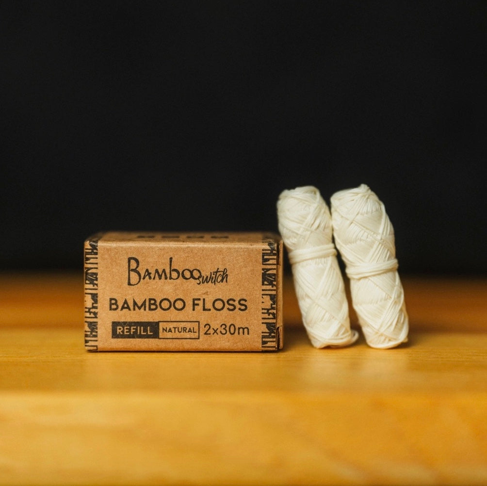 Bamboo Floss, Refill, 2-Pack