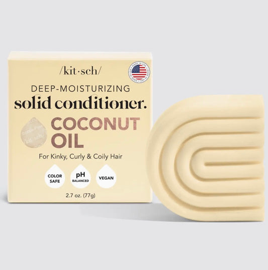 Coconut Repair Conditioner Bar/Mask for Dry Damaged Hair