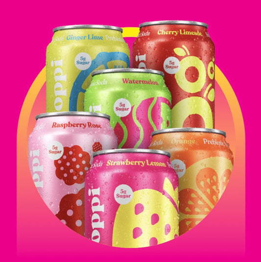 Poppi Prebiotic Soda, Various Flavors