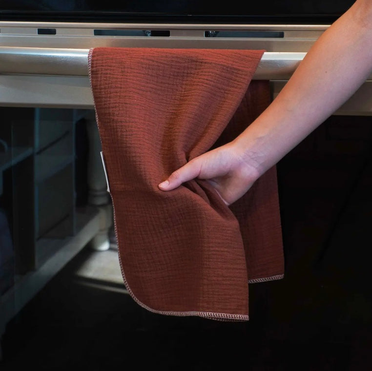 Organic Cotton Muslin Kitchen Towels