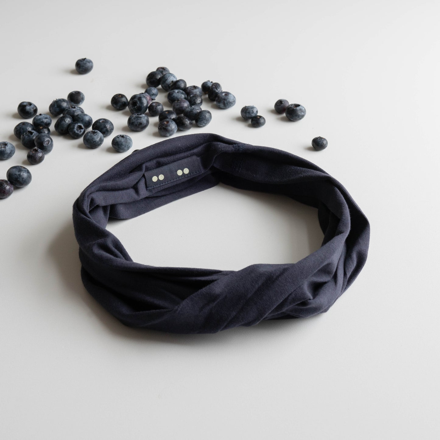 Headband, Organic Twist, Midnight Blue