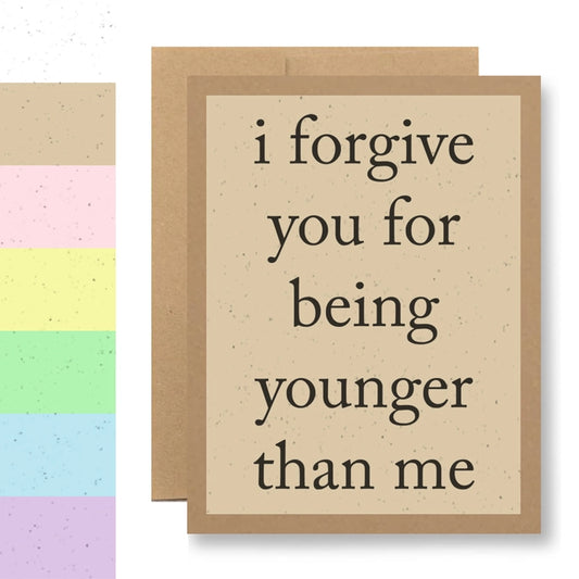 Plantable Greeting Card - Younger Than Me