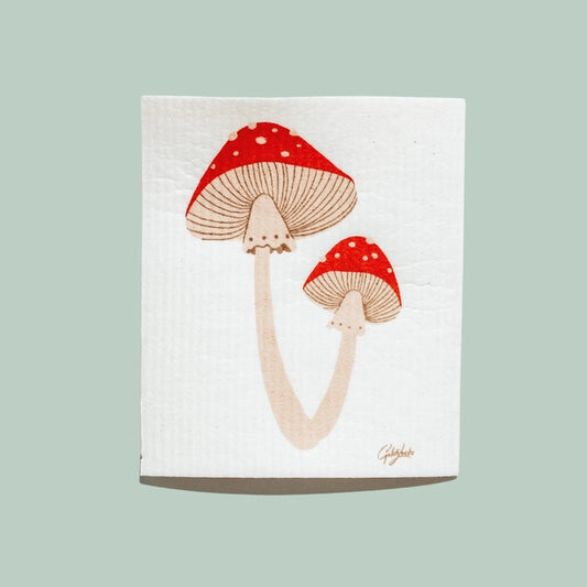 Swedish Dishcloth, Mushrooms, Goldilocks Goods