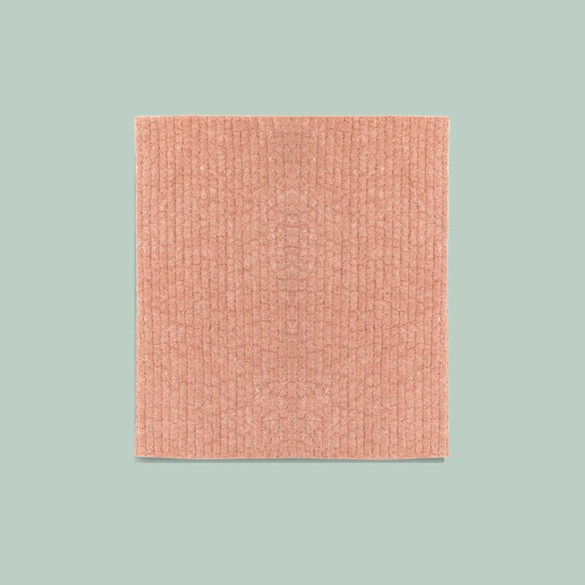 Swedish Dishcloth, Dusty Rose Solid, Goldilocks Goods